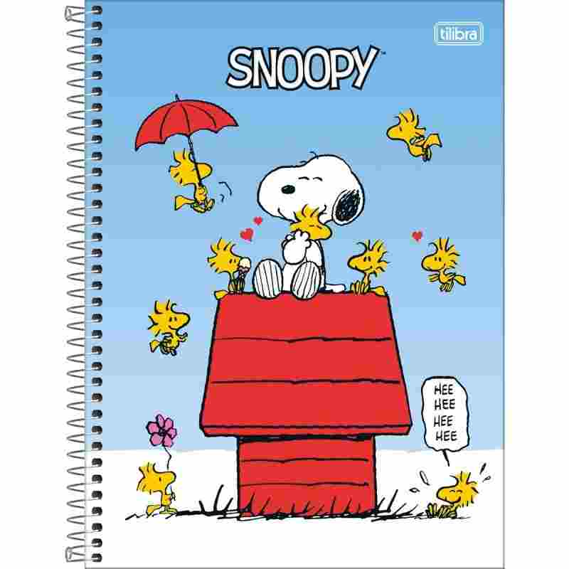 CADERNO 1X1 SNOOPY C.D.
